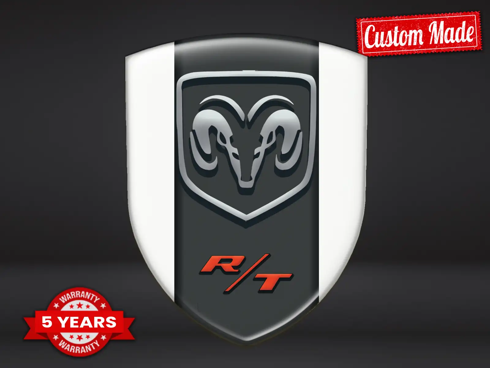 Dodge Impermeabile Etichetta Adesiva Stile Top Professionale